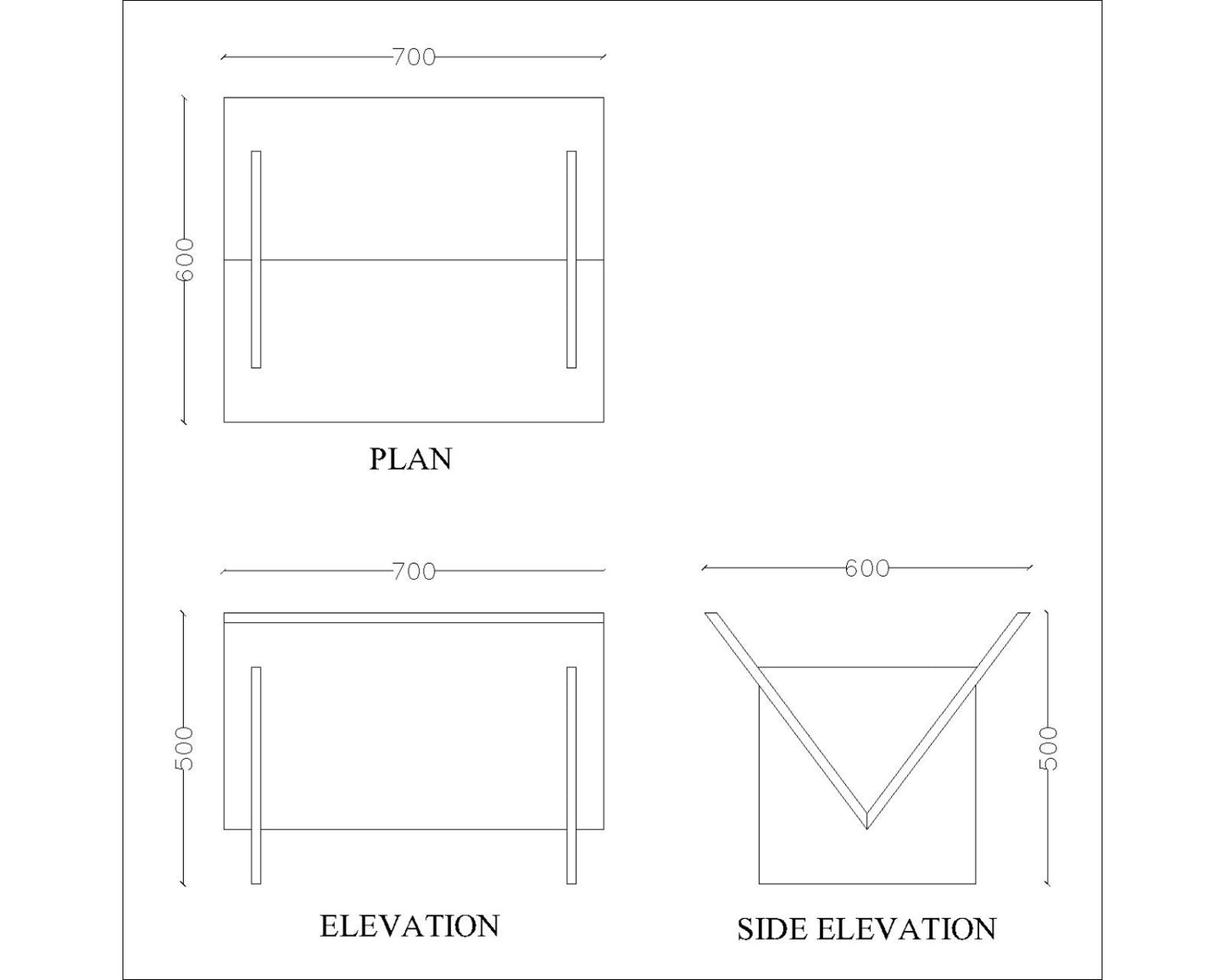 Room book holder, Accessory rack for book shelves in wood finish, utility for books holder,Table top book container-VI522