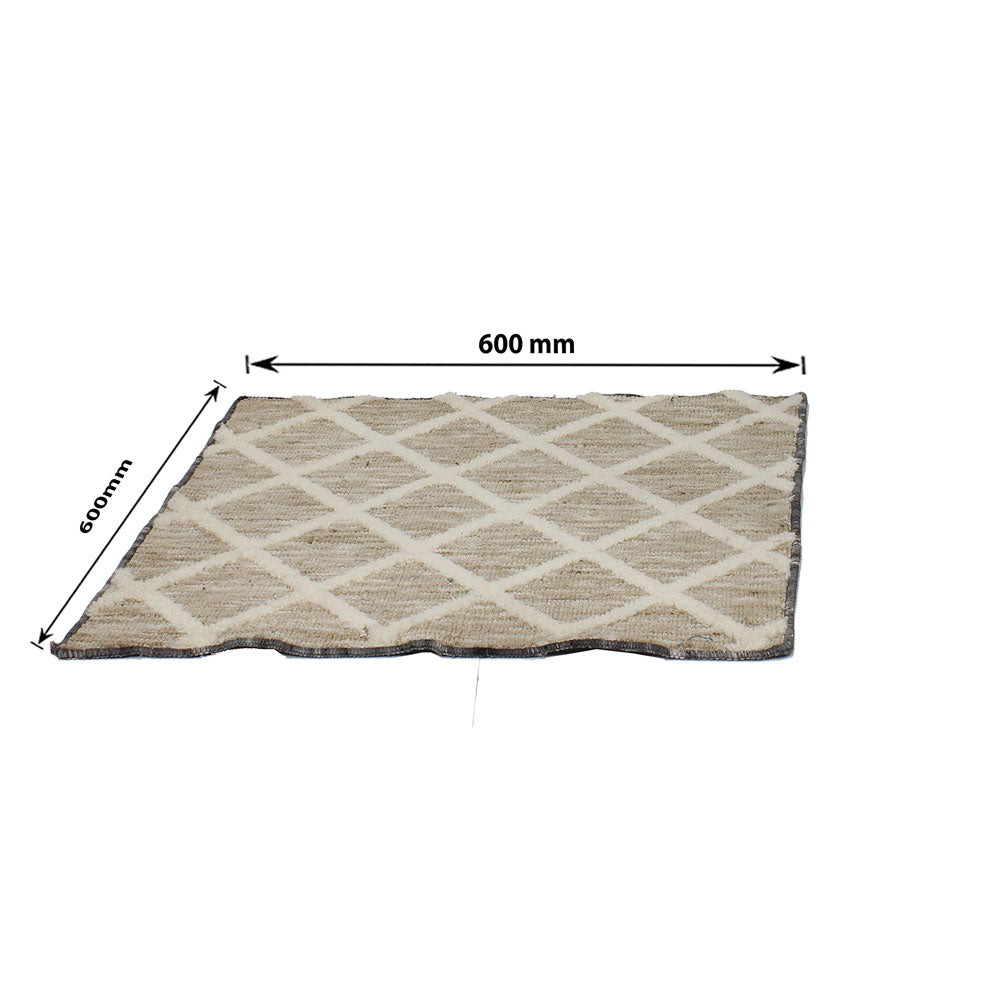 Rug, Beige Rug , Square Rug, Rug - VT - 15019