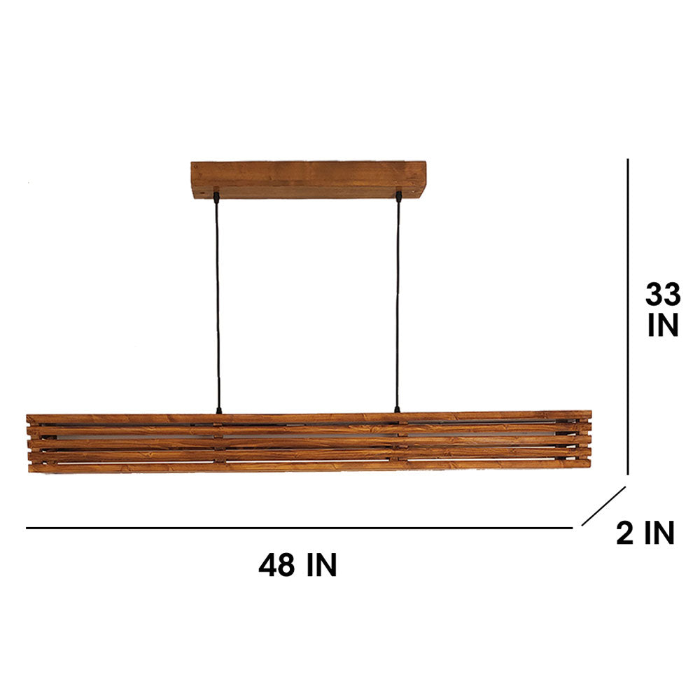 Hanging Light, Hanging Light with Brown Color, Hanging Light in Wood, Hanging Light for Home, Hanging Light for Living Room, Hanging Light - VT14073