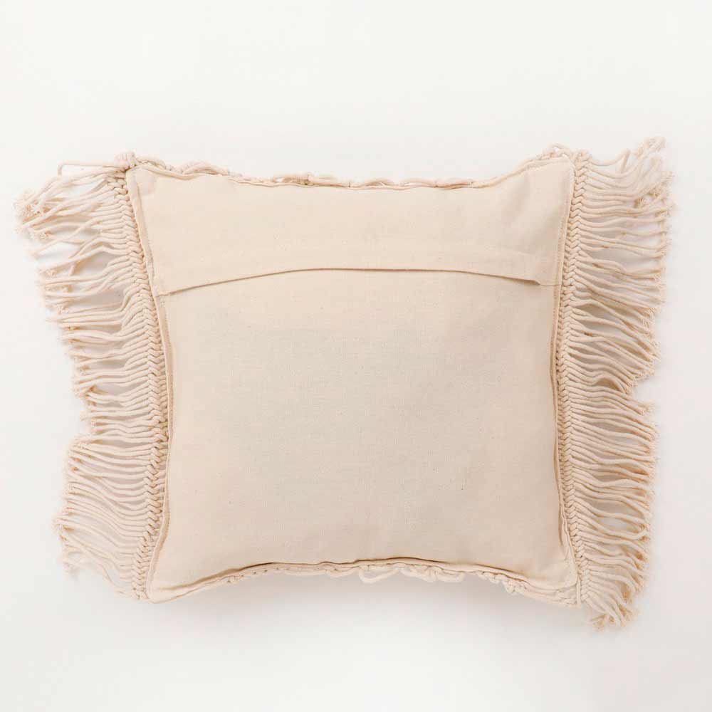Cushion, (i504_1_16_1), Cushion With Off-White Color, Cushion For Living & Bedroom Area, Cushion - VT15178
