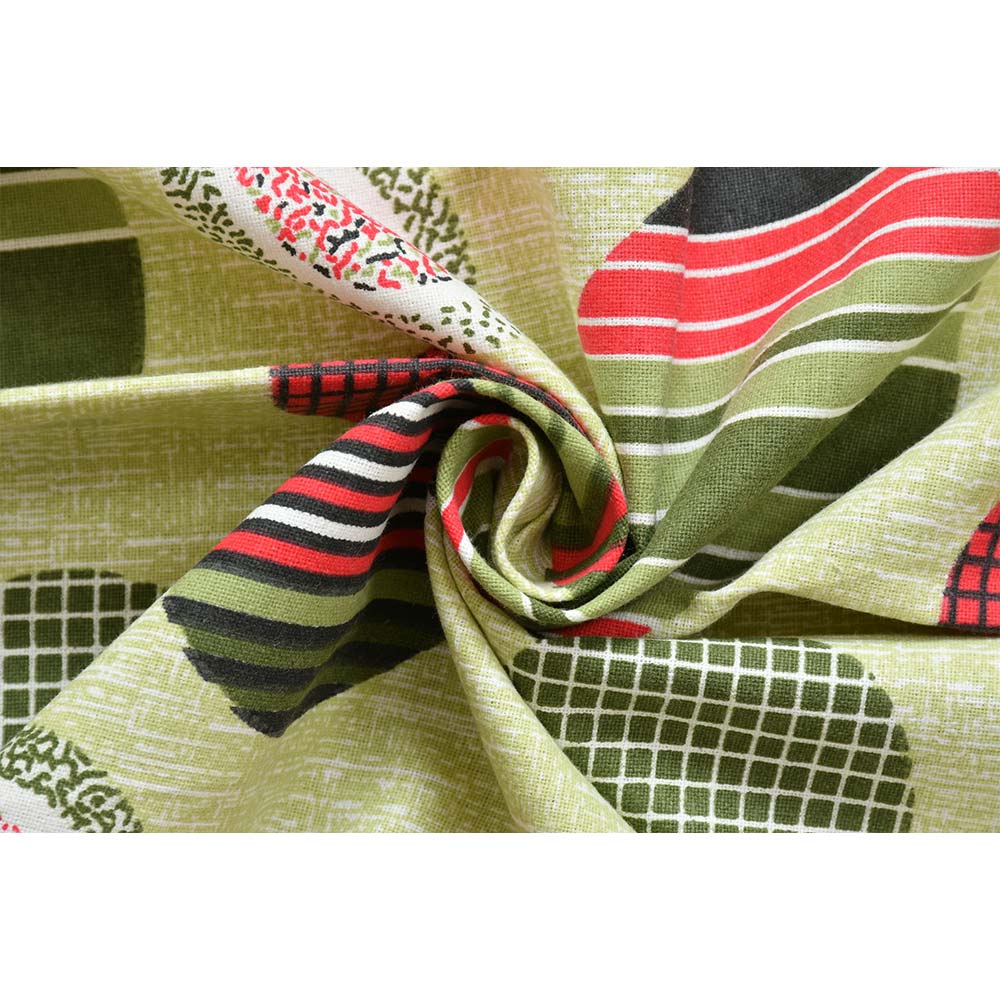 Bedsheet, (ICKBS133) Presto, 160 TC 100% Cotton Double Bedsheet With 2 Pillow Covers, Abstract pattern, Bedsheet- VT15896