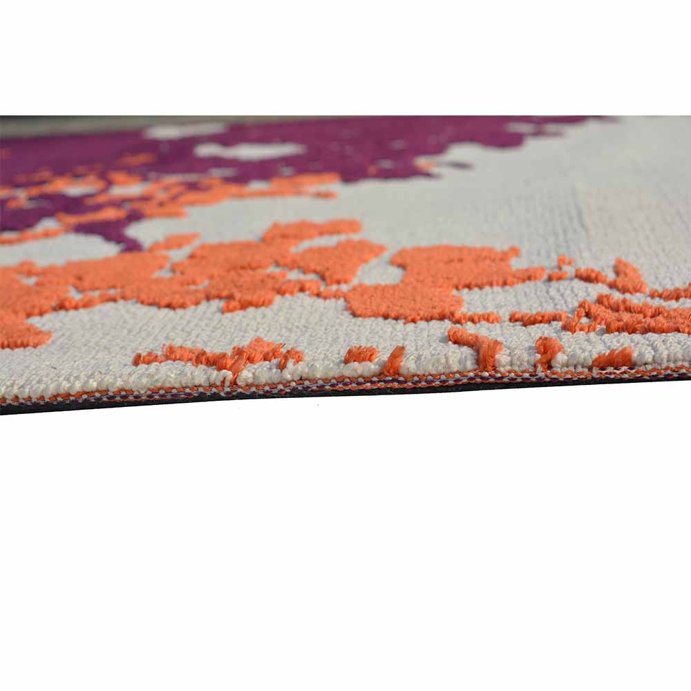 Rugs, (Presto) ICKC177C6X9, Multicolor Floral Polyester Carpet-VT 15941-72X108 inches
