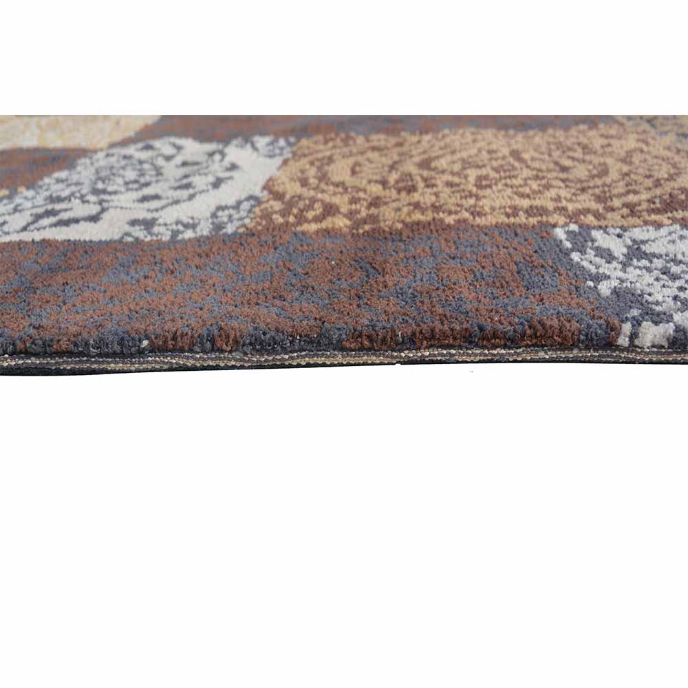Rugs, (Presto) ICKC232C3X5, Brown & Gold Ethnic Polyester Carpet-VT15956-36X60 inches