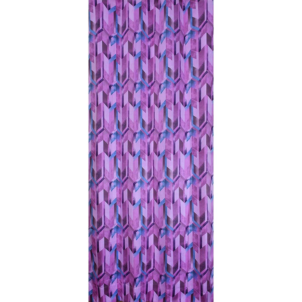 Curtain, (Presto) ICVOL1D23_D2, Multi colour Abstract Door curtain Set of 2, Curtain-VT16000-44X84 inches