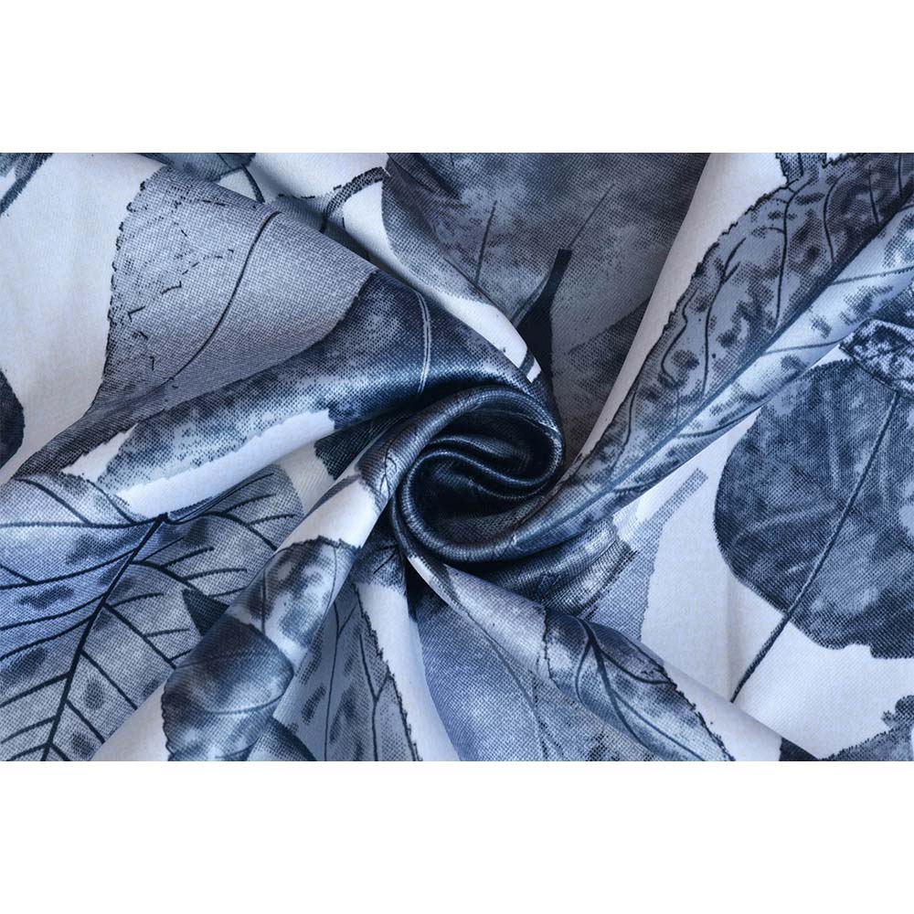 Curtain, (Presto) ICVOL1D32_D2, Multicolor colour solid Window curtain Set of 2, Curtain-VT16001-44X60 inches