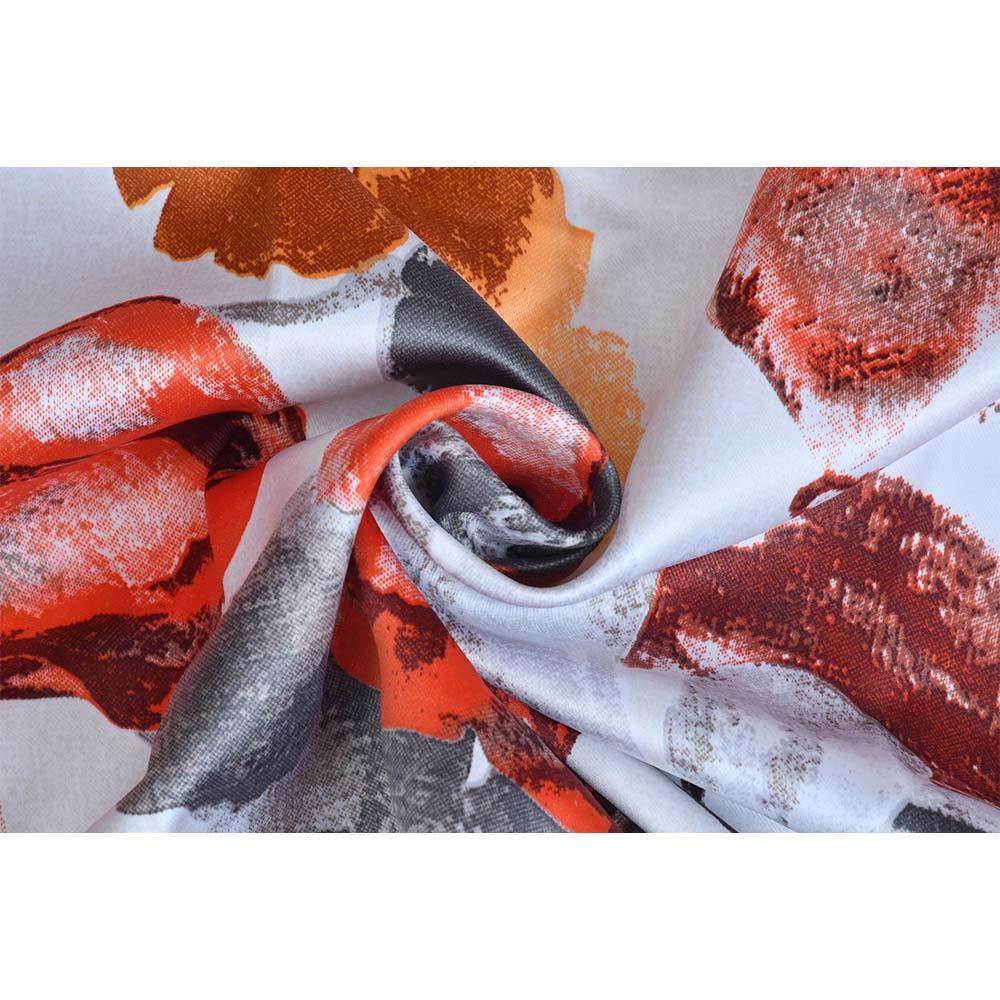 Curtain, (Presto) ICVOL2D14_D2, Multicolor colour solid Door curtain Set of 2, Curtain-VT16005