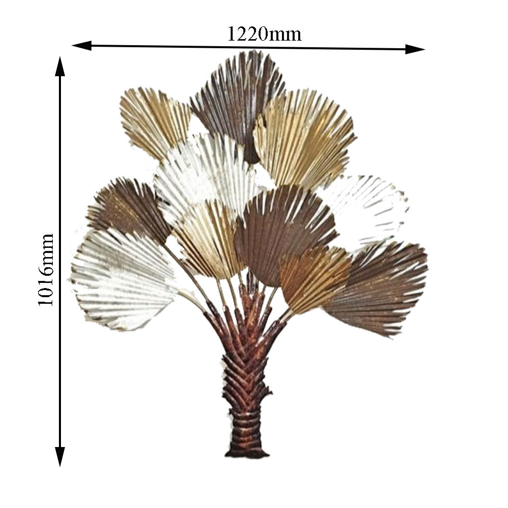 Wall Art, Wall Art for Home Decor, Wall Art in Gold, Brown & Silver, Wall Art - VT2059