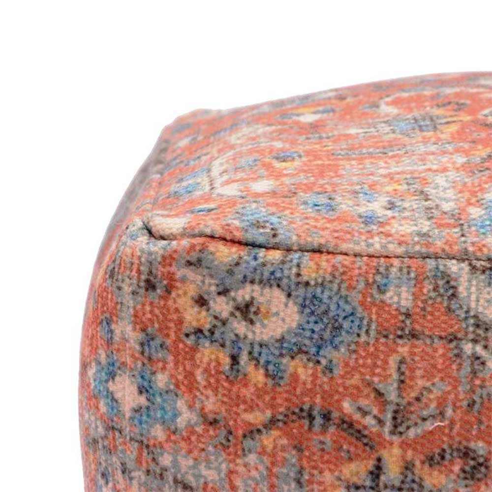 Pouffe, 004/SCNFE, Persian Patterned Pouffe, (Strawberry Collective), Pouffe- VT6111