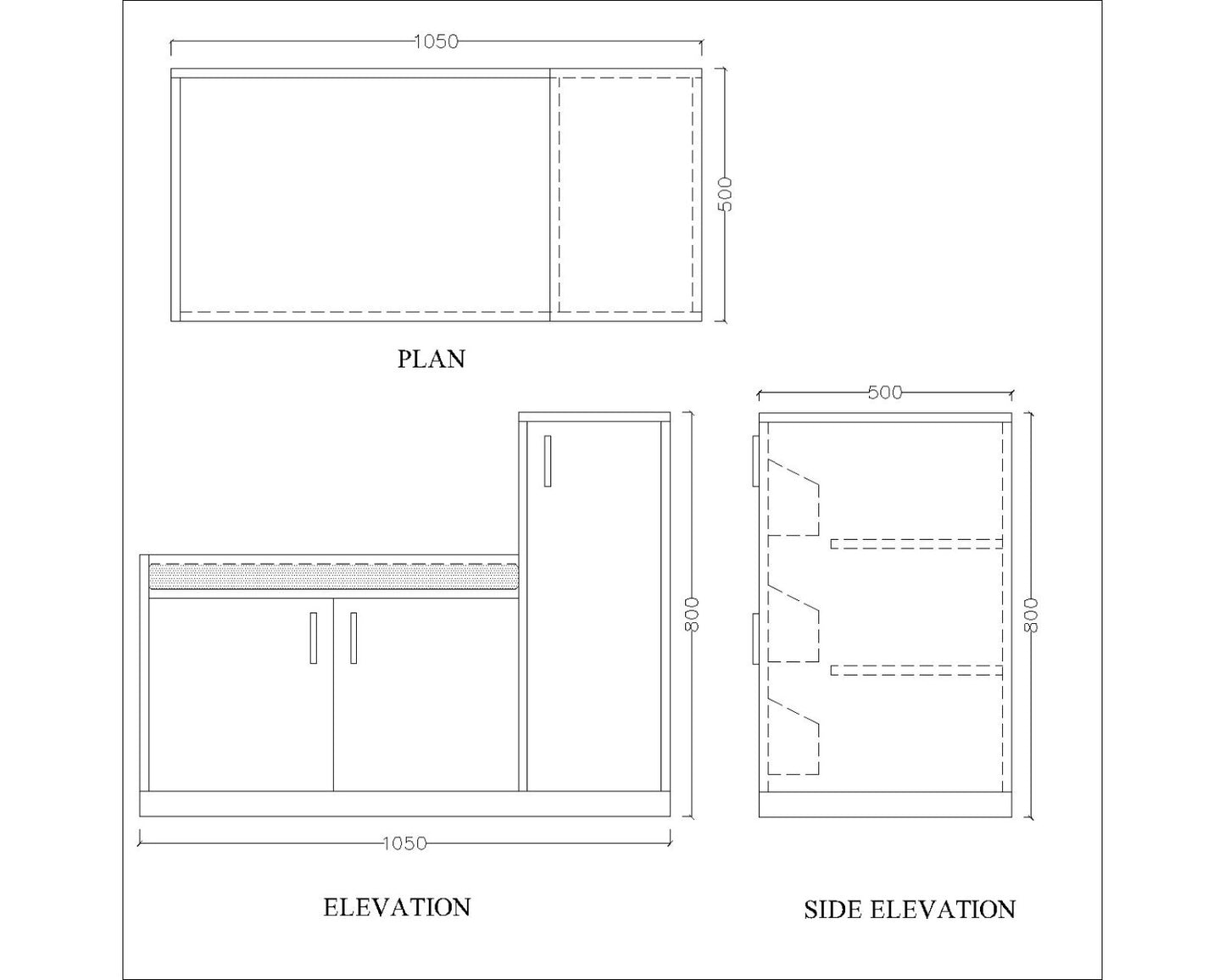Multipurpose White Shoe Cabinet with Black Cushion & Pull-Out Racks – VT-10050