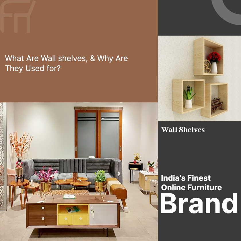 What are wall shelves, and why are they used for?