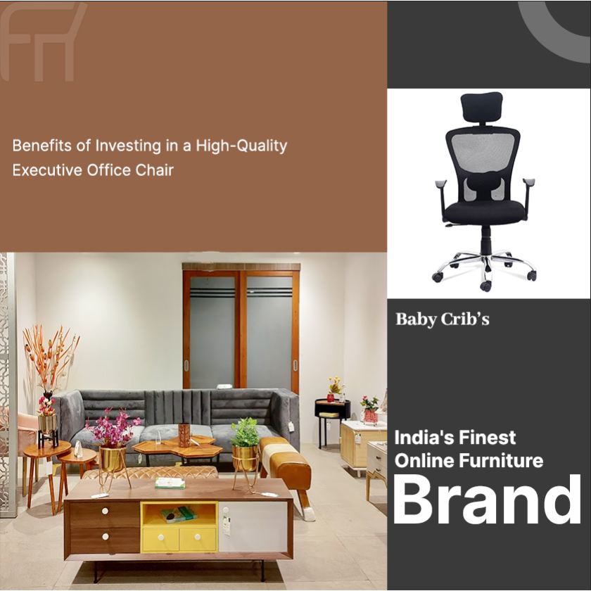 Benefits of Investing in a High-Quality Executive Office Chair