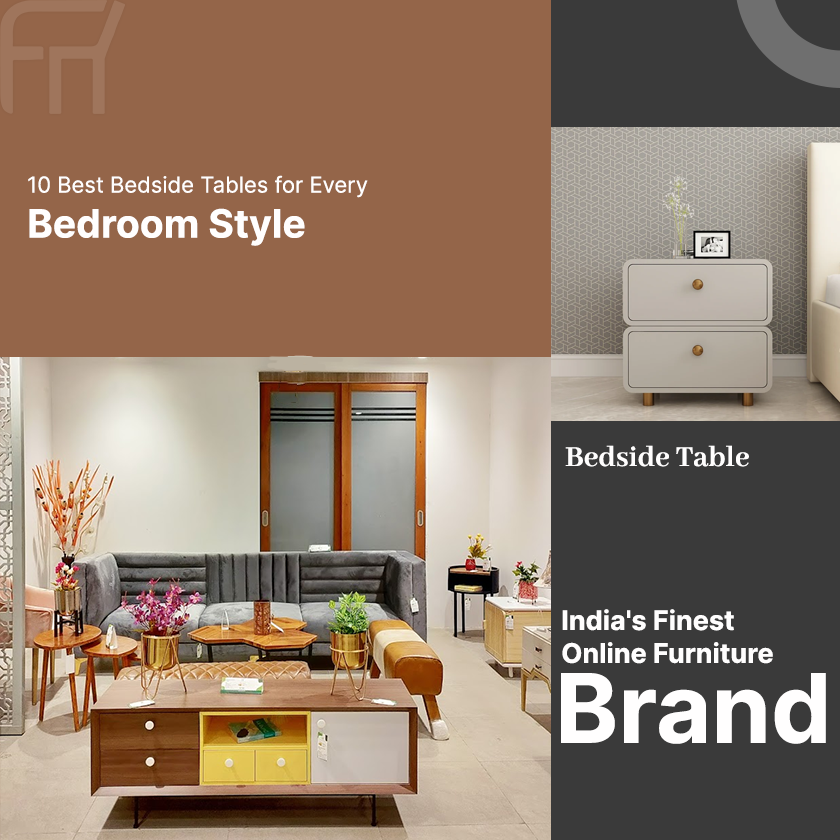 10 Best Bedside Tables for Every Bedroom Style | Furnisco