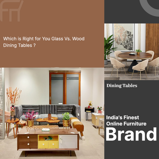 Which is Right for You: Glass vs. Wood Dining Tables ?