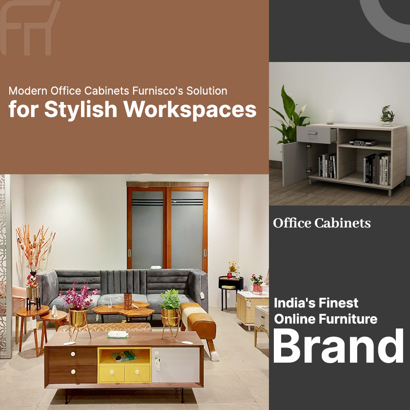Modern Office Cabinets: Furnisco's Solution for Stylish Workspaces