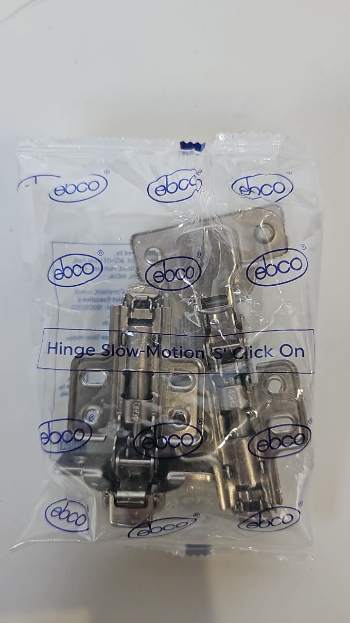 Ebco hinges slow motion click on crank   - 0202605