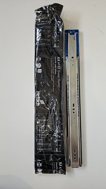 Hettich soft close drawer channel 35kg. - 0202619