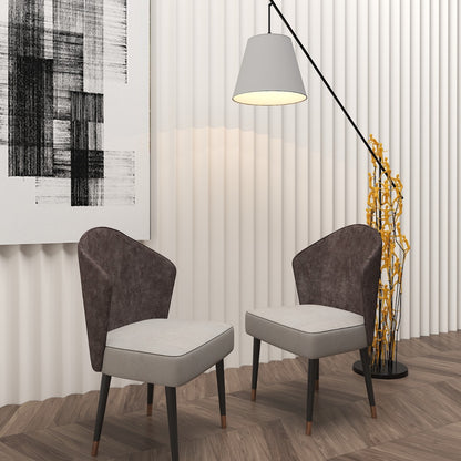 Easy chair in suede fabric, accent chair for living/dining area, accent chair for foyer area, elegant chair-EL583