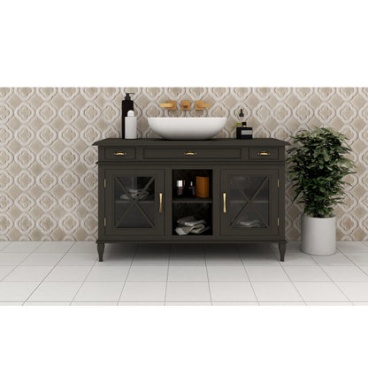 Vanity/Water Resistant Vanity in PVC laminate finish,Bathroom Vanity in water resistant finish,bathroom Floor Mounted unit with PVC  finish-VI311