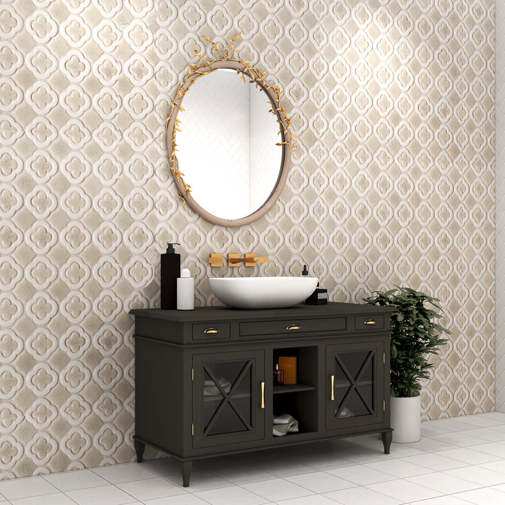 Vanity/Water Resistant Vanity in PVC laminate finish,Bathroom Vanity in water resistant finish,bathroom Floor Mounted unit with PVC  finish-VI311