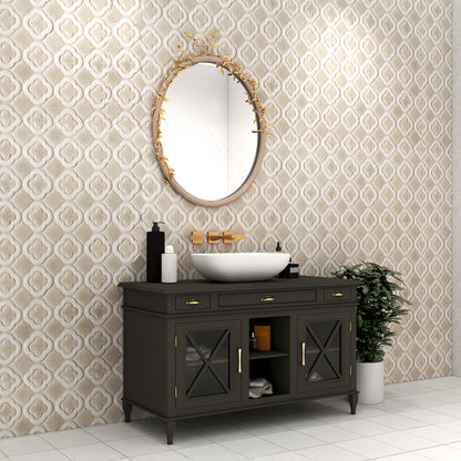 Vanity/Water Resistant Vanity in PVC laminate finish,Bathroom Vanity in water resistant finish,bathroom Floor Mounted unit with PVC  finish-VI311