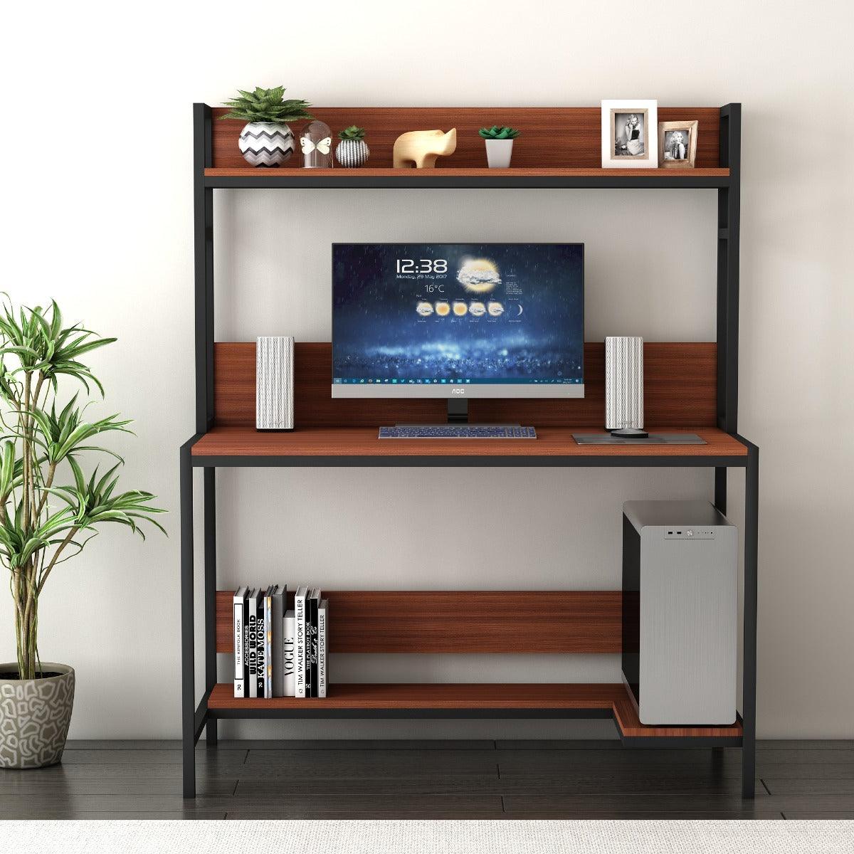 Study Table, Wood Study Table, Study Table Open Space, Study Table wit ...