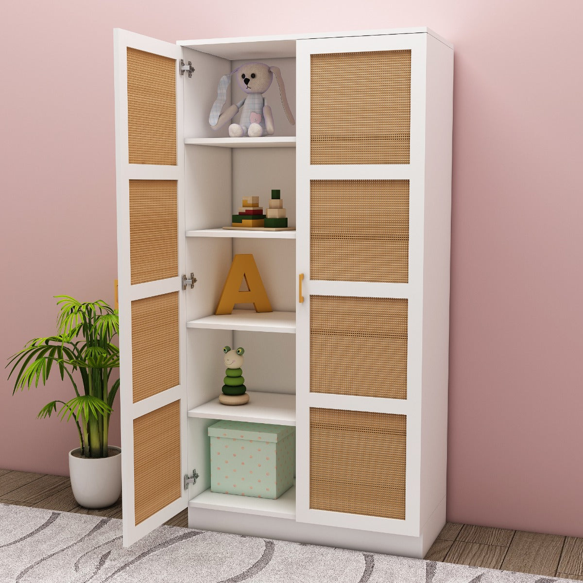 cabinate, cabinate storage, cabinatry storage, book shelf, book storage, storage, white storage,  wood storage, high storage cabinatery, jali shutter, multi perpose storage. VI -10003