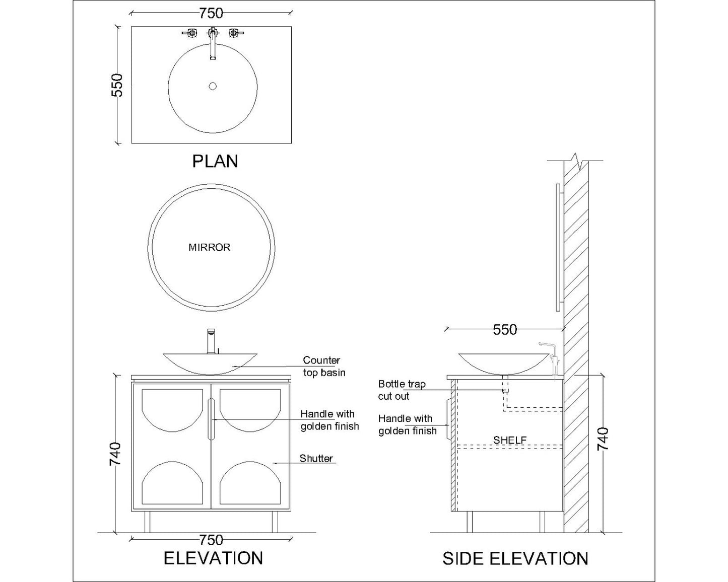 Vanity/Water Resistant Vanity in PU matte waterproof paint finish,Bathroom Vanity in water resistant finish,bathroom Floor mounted unit with PU matte waterproof paint finish-EL206