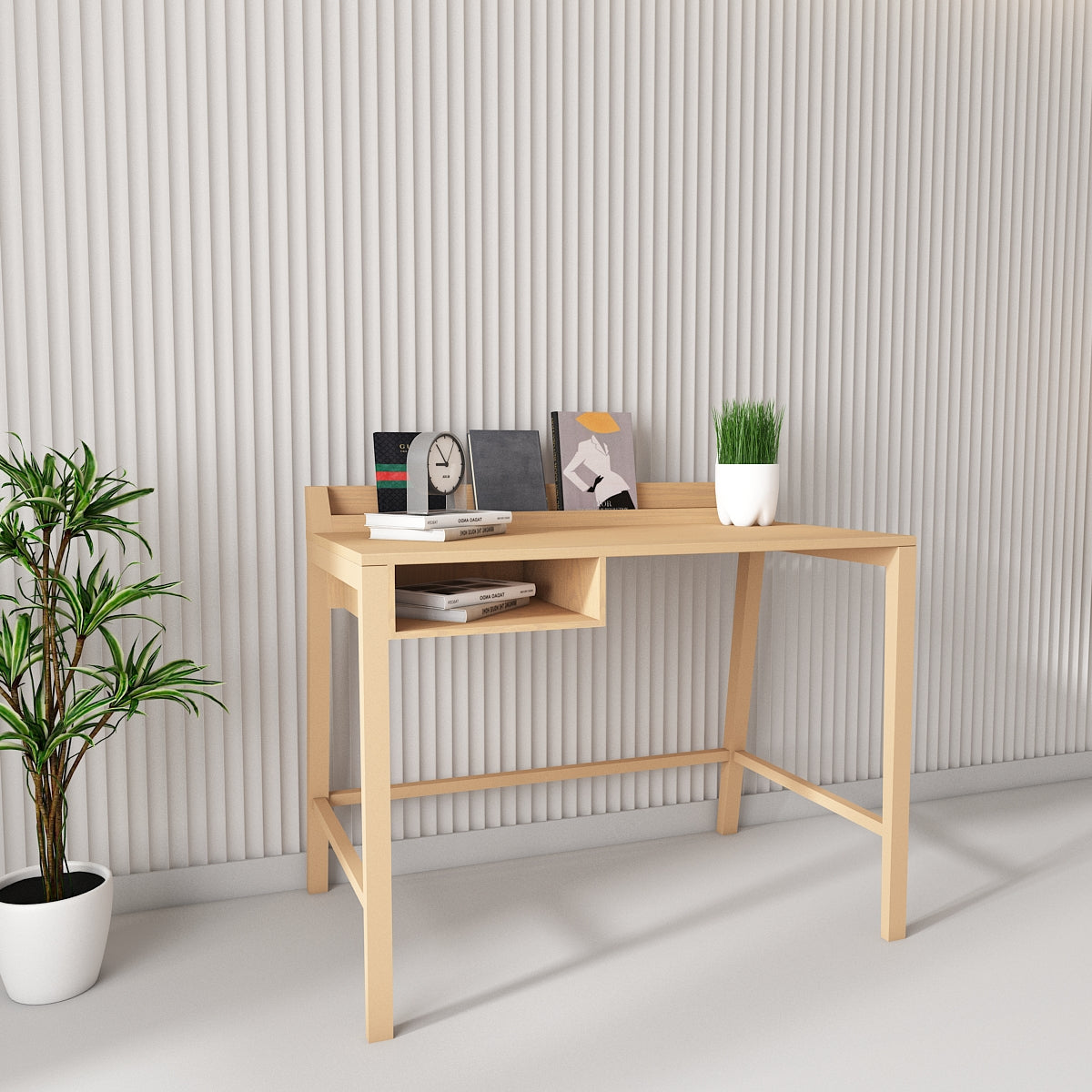 Study Table, Wood Study Table, Study Table with Open Space, Study Tabl ...