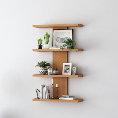 Wall  Shelf, Wall Shelf Open Space,  Wall Shelf for Décor Accessories Unit,  Wood Wall Shelf,Wall Hanging Unit,  Wall Shelf- IM-429