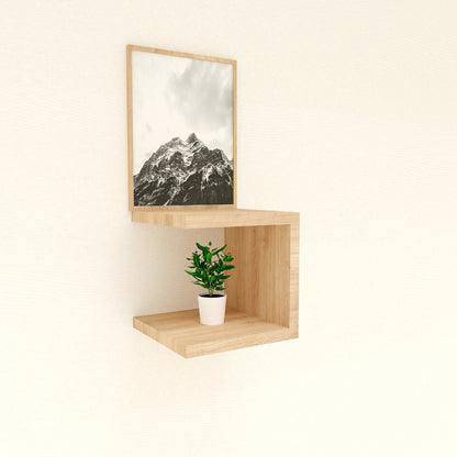 Wall hanging Accessory holder with open storage shelf, utility shelf for accessory-VI531