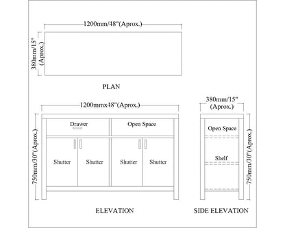 Contemporary Grey Shoe Cabinet with Light Wood Accent and Sliding Door,  EL-2004