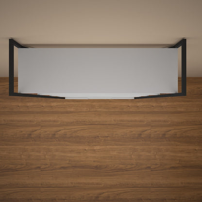 Office Cabinet, Grey Color Office Cabinet, Office Cabinet with open shelf, Office Cabinet with Shutter, Office Cabinet - EL- 10016