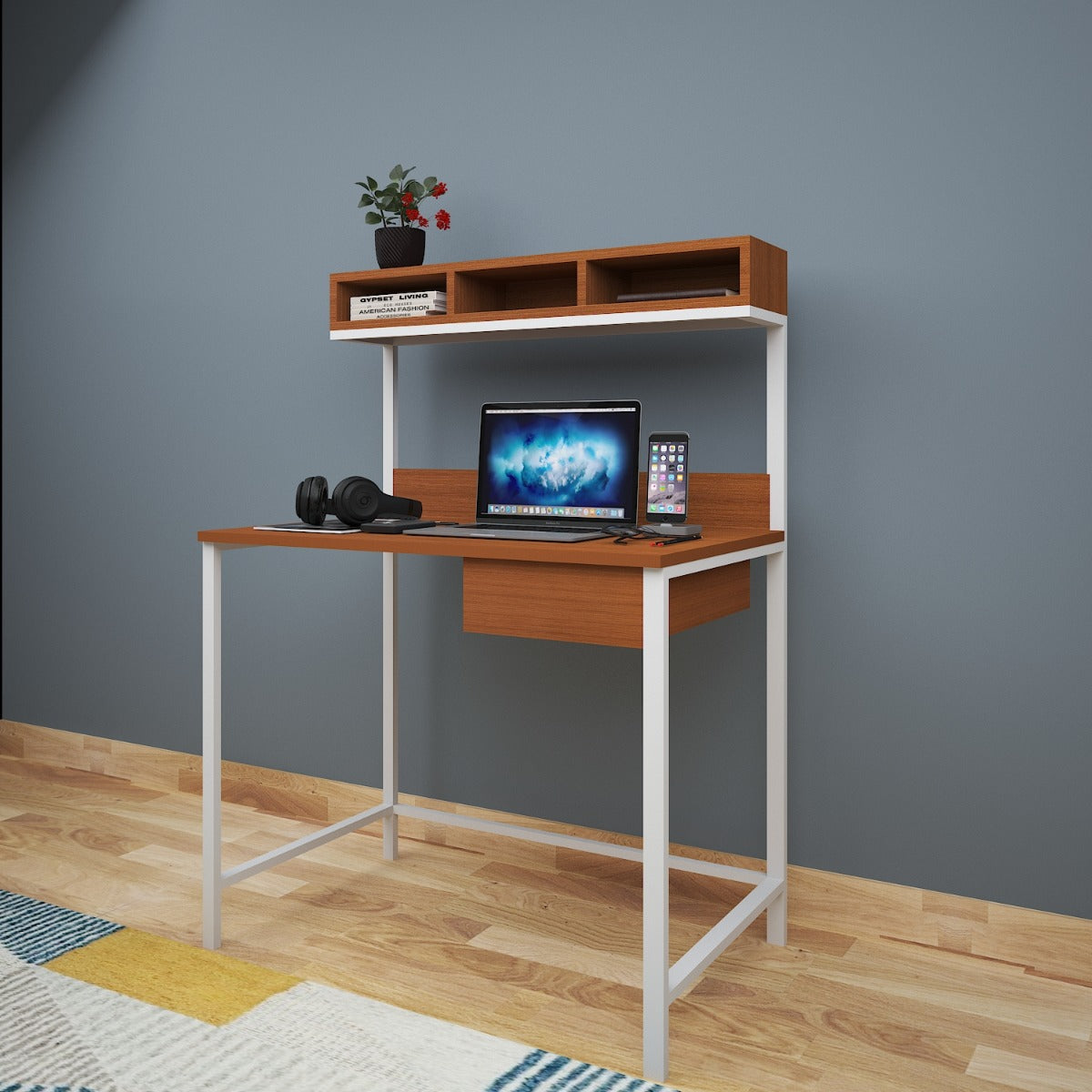 Walk In Study Table Study Table, Wood Study Table, Study Table with Drawer, Study Table wi ...