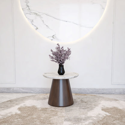 End Table, Stone Top in Side Table, Sofa  Side Table, Elegant Table Designs, End Table - EL12226