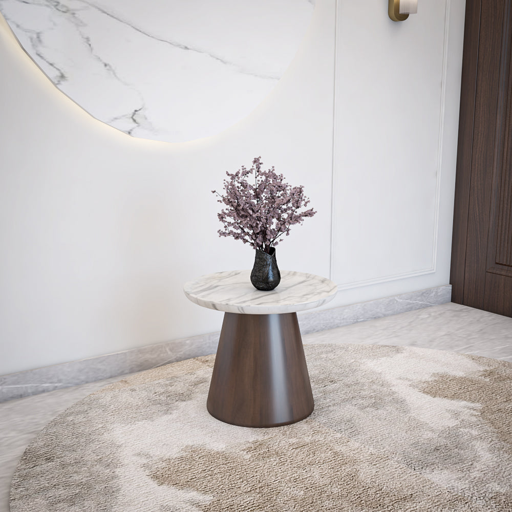 End Table, Stone Top in Side Table, Sofa  Side Table, Elegant Table Designs, End Table - EL12226