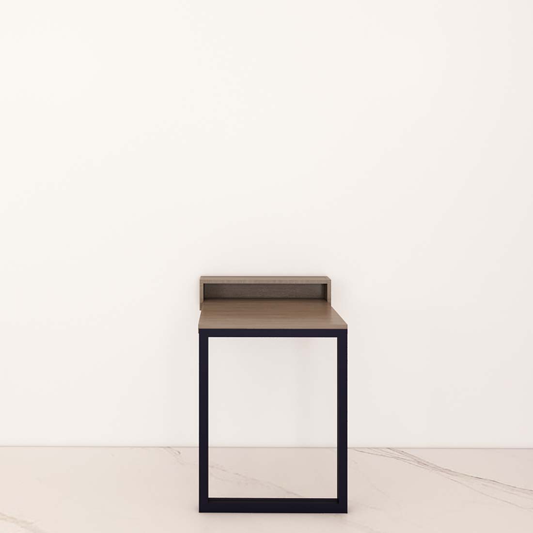 Foldable Dining Table, Brown Color Dining Table, Table with MS Leg in Black Color Finish, Dining Table - EL3066