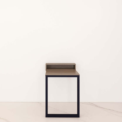 Foldable Dining Table, Brown Color Dining Table, Table with MS Leg in Black Color Finish, Dining Table - EL3066