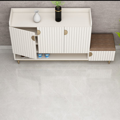 Slate Grey Shoe Rack, Shoe Rack with Shutter, Wooden shoe rack cabinet, Shoe Rack - VT10104