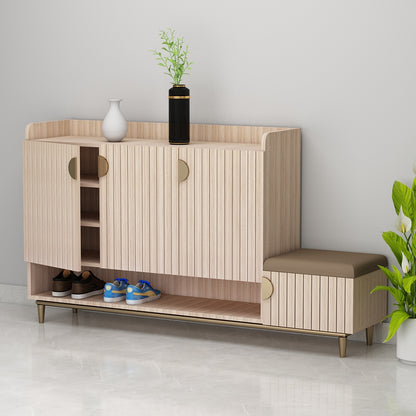 Slate Grey Shoe Rack, Shoe Rack with Shutter, Wooden shoe rack cabinet, Shoe Rack - VT10104