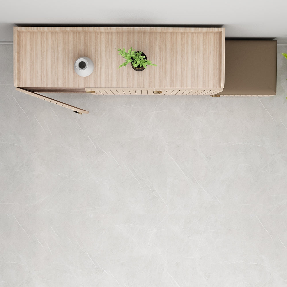 Slate Grey Shoe Rack, Shoe Rack with Shutter, Wooden shoe rack cabinet, Shoe Rack - VT10104