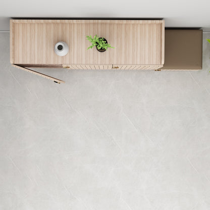 Slate Grey Shoe Rack, Shoe Rack with Shutter, Wooden shoe rack cabinet, Shoe Rack - VT10104