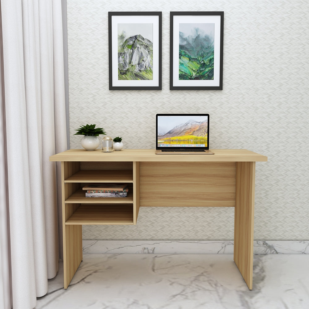 Study Table, Wood Study Table, Study Table with Open Shelf, Study Table - VT12199