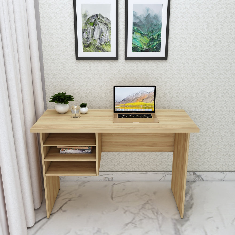 Study Table, Wood Study Table, Study Table with Open Shelf, Study Table - VT12199