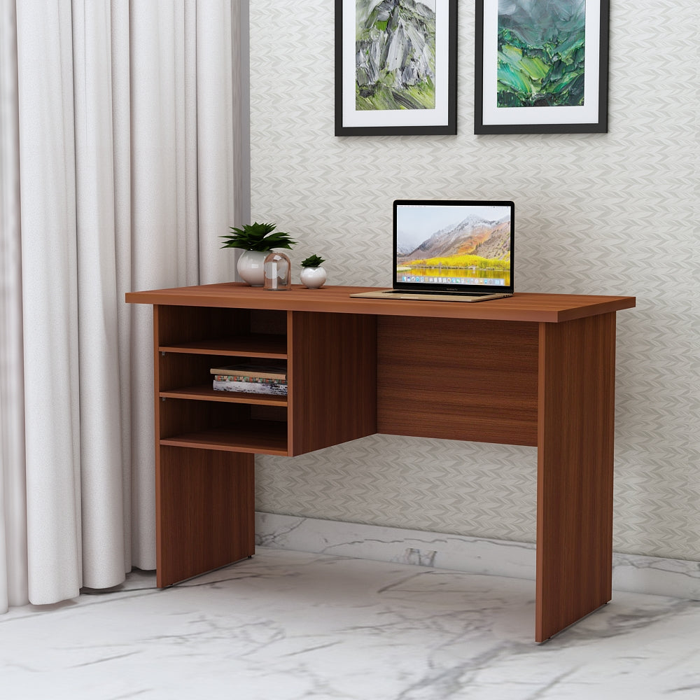 Study Table, Wood Study Table, Study Table with Open Shelf, Study Table - VT12199