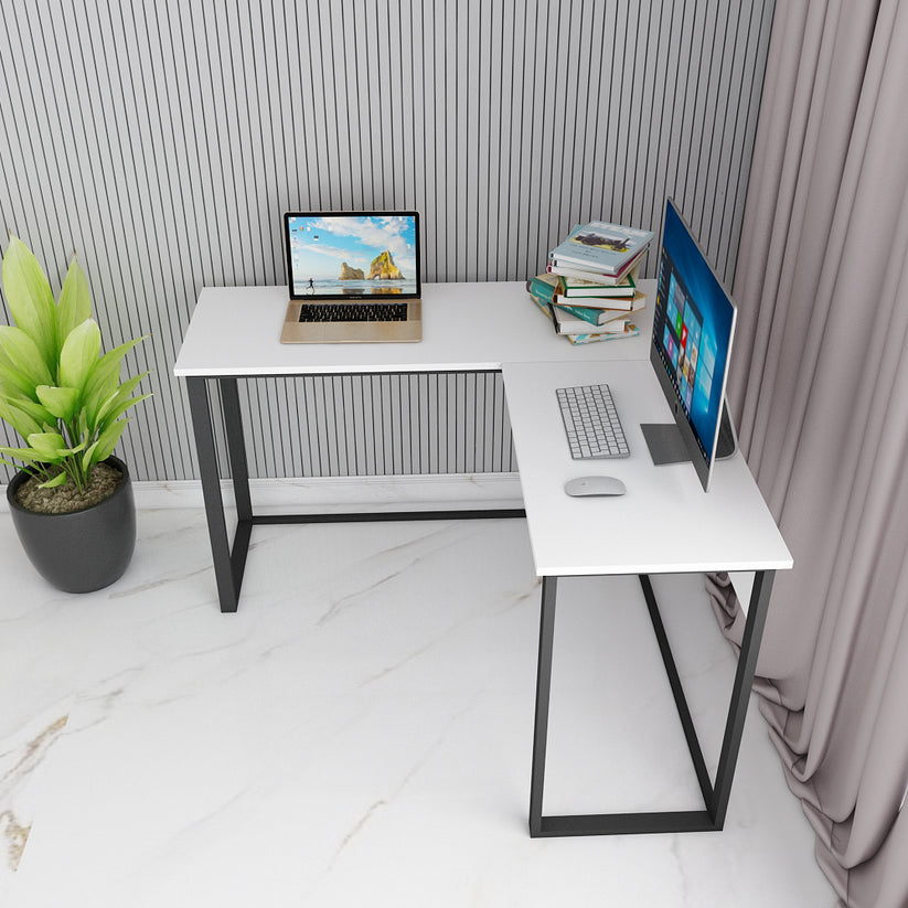 Premium L-Shaped Study Table for Home & Work – Modern, Space-Saving Wo ...