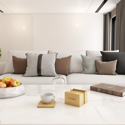 Premium Wooden Room Accessory Box for Coffee Tables, Living Rooms & Office Décor – Minimalist Organizer by Furnisco - VT12238