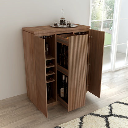 Bar cabinate, bar design, Bar storage, Home bar cabinate,  wooden bar cabinate, luxurious bar, IM-1012