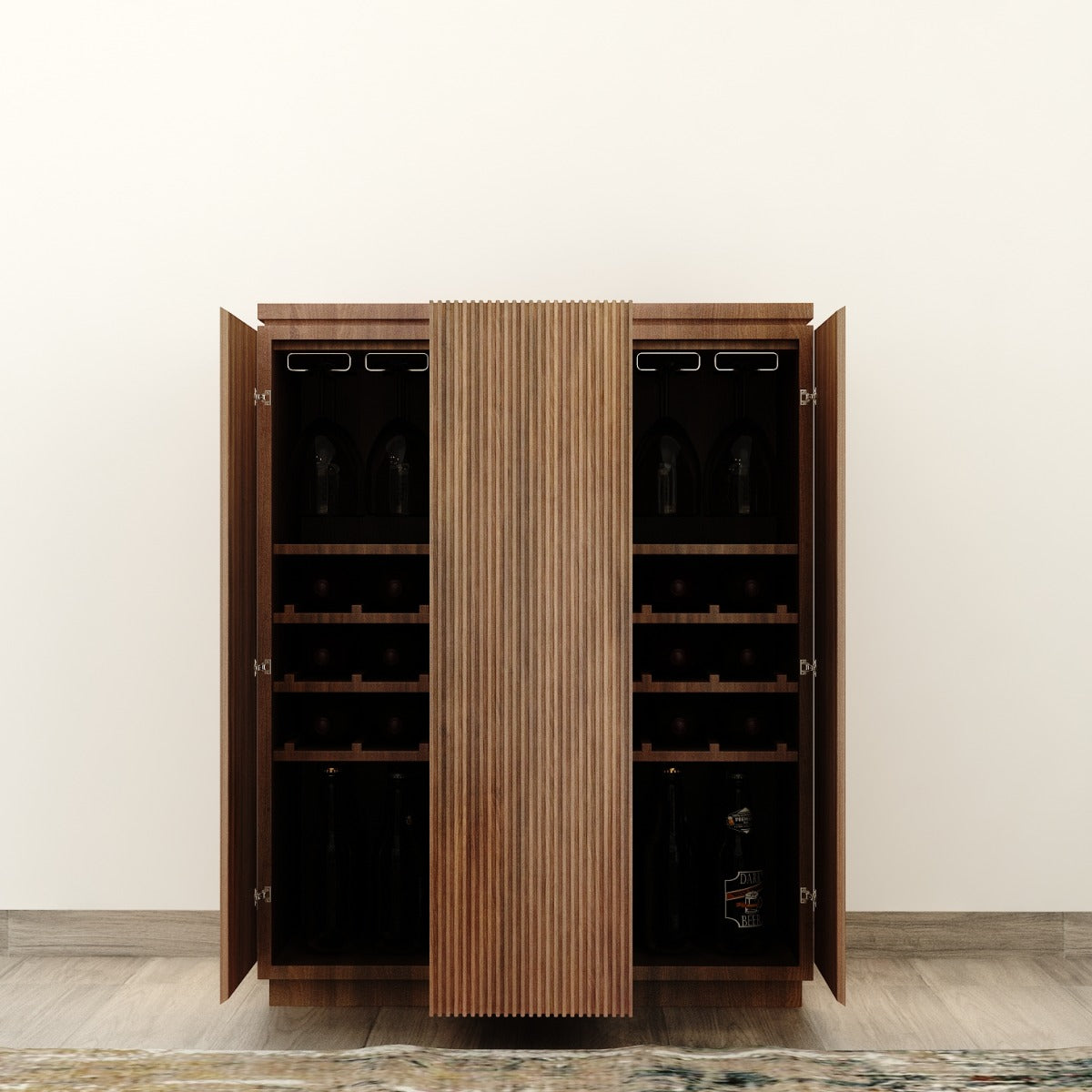 Bar cabinate, bar design, Bar storage, Home bar cabinate,  wooden bar cabinate, luxurious bar, IM-1012