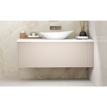 "Vanity, White & Beige Vanity, Wooden Vanity, Vanity with Shutter, Vanity for Bathroom,   Wall Mounted Vanity, Vanity  -IM128 "