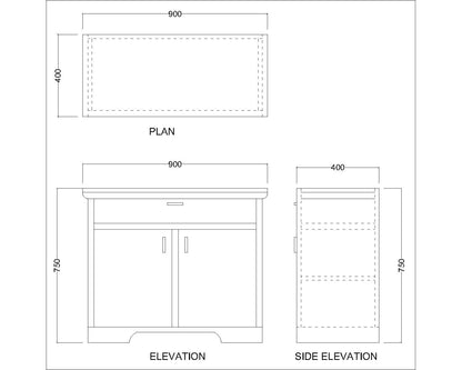 Cabinet, Solid Wood Cabinet, Brown Color Cabinet, Cabinet with Drawer,  Cabinet with Shutter, Cabinet- EL- 10028